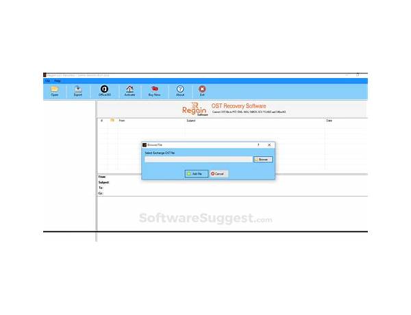 Regain OST Recovery Tool for Windows - Download it from Habererciyes for free
